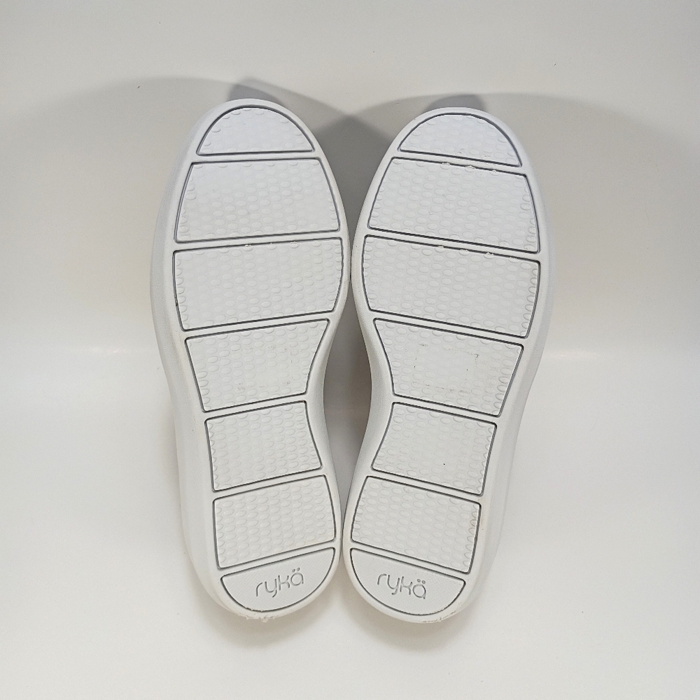 Ryka Ally Womens 7 Gray Heather Side Zip Slip On Sneakers - Picture 9 of 10